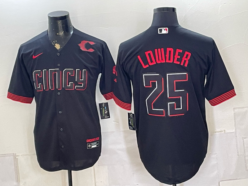Men 2026 St.Louis Cardinals #25 Lowder black Nike MLB Jersey 0823002->washington nationals->MLB Jersey